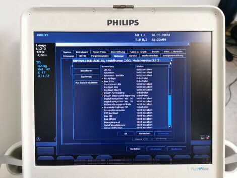 PHILIPS CX-50 Portable Ultrasound