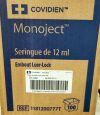 COVIDIEN 1181200777T Monoject 12mL Syringe Luer Lock Tip (BOX/100) 2027/01/31