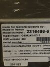 GE MARTEK POWER supply for  model: 2316486-6 , model type: GEM2K01Z13 MADE 2011 in france CT Scanner