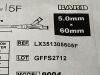 BARD Lutonix 035 OTW Drug Coated Balloon PTA Catheter 5mm x 60mm, 130cm LX351305605F  Exp.2024-07  (F7) Lutonix 035