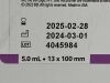 BD Box of 100 Vacutainer PPT Plasma Preparation Tubes362788   Exp.2025-02  (A19) PPT