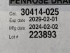 CARDINAL HEALTH Box of 10 Penrose Drain  30414-025 Exp. 2028-11 to 2029-03  (*A9*) Penrose Drain