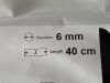 GORE Acuseal Vascular Graft 6mm x 40cm  ECH060040A   Exp.2024-09  (T1) Acuseal Vascular Graft