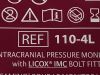 NATUS Camino Pressure Monitoring Catheter 110-4L Exp.2024-10  (T1) Camino