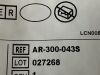 ARTHREX Lot of 5 Sagittal Saw Blade  AR-300-043S  Exp.2026-03 & 2027-03  (T53) Sagittal Saw Blade