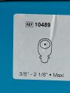 COLOPLAST Box of 10 SenSura Mio Ostomy Pouch 3/8 2-1/8 Inch   10489   Exp.2025-06  (T52) SenSura Mio