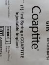 BOSTON SCIENTIFIC Coaptite  M0068903000  Exp.2024-05 & 2024-07  (V27)