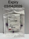 COOK G00691 COOK G00691 Bentson Wire Guide 20cm Distal Flexibility with Softened Tip, 0.035 in. dia. x 145 cm Len, LOT OF 7, EXP 2/15/2029
