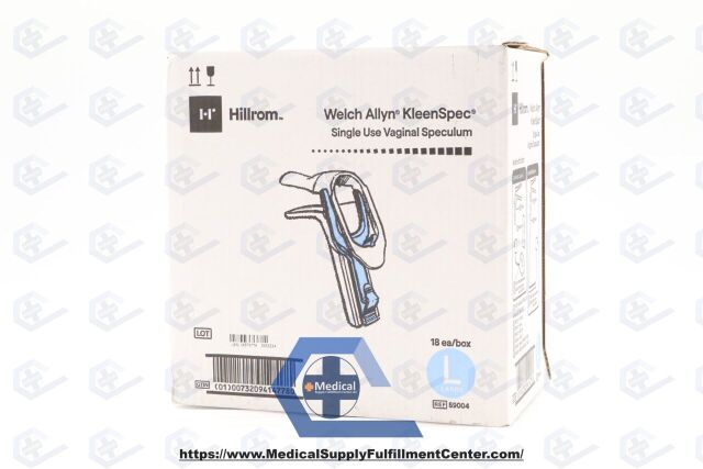 WELCH ALLYN 59004 | | Box of 18 | KleenSpec 590 Series Disposable Vaginal Specula, Large