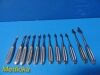 SYMMETRY 12X  Surgical Aesculap S&N Chandler Elevators (13, 19, 25 & 30mm)