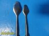 SYMMETRY 12X  Surgical Aesculap S&N Chandler Elevators (13, 19, 25 & 30mm)