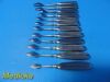 SYMMETRY 12X  Surgical Aesculap S&N Chandler Elevators (13, 19, 25 & 30mm)