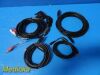 SONOSITE Titan Ultrasound Mini-Dock Cable Bundle Set (Lot of 04)
