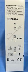 CAREFUSION Lot of 16 boxes of Probe Covers (200) Ref P850A For use with  Alaris Tri-Site, Turbo Temp, Temp Plus II