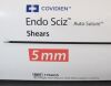 COVIDIEN ENDO-SCIZ AUTO SUTURE SHEARS, 5MM, 6/BOX, IN-DATE: 2027 176605