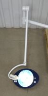 MAQUET Hanaulux Dual Blue 30 Head Surgical LED Light W/ Ceiling Mount - 194009 Light Source