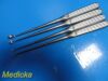 10X Aspen Symmetry Assorted Bone Curettes; (Straight - Angled Up/Down)