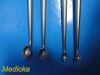 10X Aspen Symmetry Assorted Bone Curettes; (Straight - Angled Up/Down)
