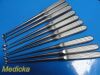 10X Aspen Symmetry Assorted Bone Curettes; (Straight - Angled Up/Down)