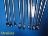 10X Aspen Symmetry Assorted Bone Curettes; (Straight - Angled Up/Down)