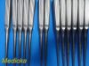 AESCULAP Lot of 5  FK613R; FK611R (Bruns) & FK622R (Schede) Bone Curettes