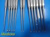 AESCULAP Lot of 5  FK613R; FK611R (Bruns) & FK622R (Schede) Bone Curettes