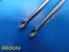 AESCULAP Lot of 5  FK613R; FK611R (Bruns) & FK622R (Schede) Bone Curettes