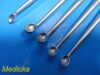 AESCULAP Lot of 5  FK613R; FK611R (Bruns) & FK622R (Schede) Bone Curettes