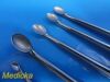 10X Aspen Symmetry Assorted Epstein; Bruns & Spinal Fusion Bone Curettes
