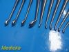 10X Aspen Symmetry Assorted Epstein; Bruns & Spinal Fusion Bone Curettes