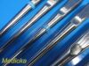 10X Aspen Symmetry Assorted Epstein; Bruns & Spinal Fusion Bone Curettes