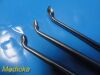 V. MUELLER 12X  Zimmer Assorted Bone Curettes; Oval Cup | Straight/Angled