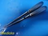 ZIMMER 7X  Jarit Weck Aspen Symmetry Assorted Bone Curette; Straight/Angled