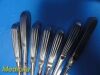 ZIMMER 7X  Jarit Weck Aspen Symmetry Assorted Bone Curette; Straight/Angled
