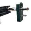 PRECISION MEDICAL REF 1MFA6076, O2 Flowmeter Chrome w/ NEB Block 7LPM Flow Meter