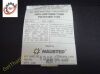 HAUSTED P150830-386 Oem Back w/ Lumbar Cushion Pad Stretcher