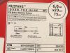 BOSTON SCIENTIFIC 3917106027 Mustang OTW PTA Balloon Dilation Catheter 5F x 6mm x 20mm x 75cm