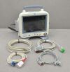 GE Transport Pro Patient Monitor 2020155-002 w/ TRAM 451M Masimo SpO2, ECG, Temp, BP, &amp; NBP - 194581 Monitor