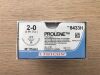 ETHICON 8433H Prolene Blue Monofilament Non-Absorbable Suture, 2-0 30in