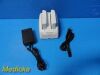 VERATHON 0570-0193 Bladder Scanner Battery Charger W/ 2X Batteries & PSU