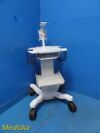 HILL-ROM Hillrom Welch Allyn 105341 Ergonomic Device Monitoring / ECG Cart W/ Shelf