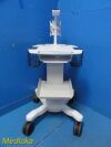 HILL-ROM Hillrom Welch Allyn 105341 Ergonomic Device Monitoring / ECG Cart W/ Shelf