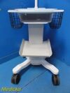 HILL-ROM Hillrom Welch Allyn 105341 Ergonomic Device Monitoring / ECG Cart W/ Shelf