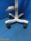 HILL-ROM Hillrom Welch Allyn 105341 Ergonomic Device Monitoring / ECG Cart W/ Shelf