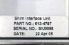 SIEMENS 613-478T SHIM INTERFACE UNIT X4/X5 MRI Scanner