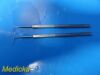BAUSCH & LOMB 2X B&L Storz E0488 Elschnig Cyclodialysis Spatulas; 11mm Angled Tip; 5.1