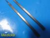 BAUSCH & LOMB 2X B&L Storz E0488 Elschnig Cyclodialysis Spatulas; 11mm Angled Tip; 5.1