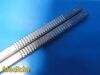 BAUSCH & LOMB 2X B&L Storz E-546 Ophthalmic Surgical Hooks; Blunt; Length 4.8