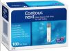 CONTOUR NEXT 7312 (5 Boxes) Bayer Contour Next Test Strips Qty 100 (X)