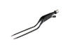 STRYKER 6740-190-012 SILVERGlde® Non-Stick Irrigating Bipolar Forceps, 19 cm, Bayonet, 1.2 mm Tip